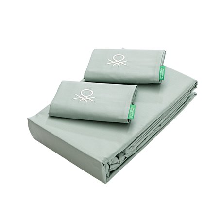 Jeu de draps Benetton Vert 4 Pièces