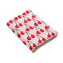 Couverture Benetton Rouge Beige Cerises 140 x 190 cm Acrylique
