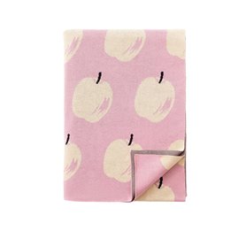 Couverture Benetton Jaune Rose Pomme 140 x 190 cm Acrylique