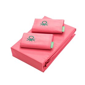 Jeu de draps Benetton Rose 4 Pièces