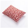 Coussin Benetton Blanc Rouge Poire 35 x 50 cm