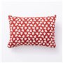 Coussin Benetton Blanc Rouge Poire 35 x 50 cm