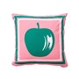 Coussin Benetton Vert Rose Pomme 40 x 40 cm Carré