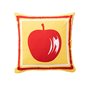 Coussin Benetton Jaune Rouge Pomme 40 x 40 cm Carré