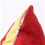 Coussin Benetton Jaune Rouge Pomme 40 x 40 cm Carré