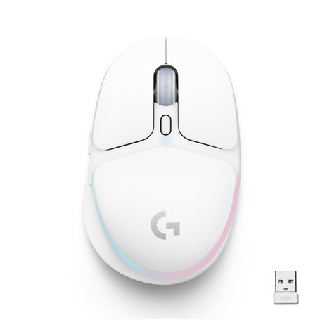 Souris sans-fil Logitech 910-006368 Blanc