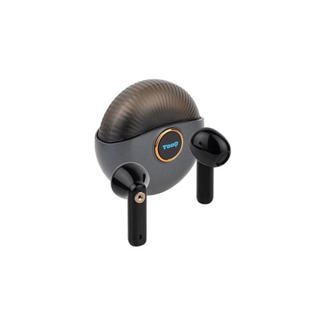 TooQ Snail Casque Sans fil Ecouteurs Appels/Musique Bluetooth Noir