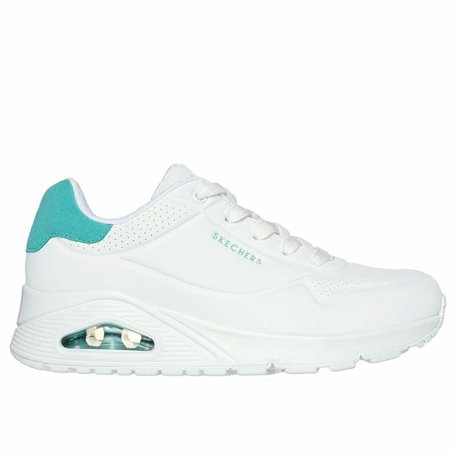 Chaussures de sport pour femme Skechers Uno - Pop Blanc