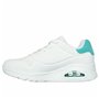 Chaussures de sport pour femme Skechers Uno - Pop Blanc