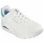 Chaussures de sport pour femme Skechers Uno - Pop Blanc