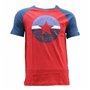 T-shirt à manches courtes homme Converse Colour Block Raglan Rouge