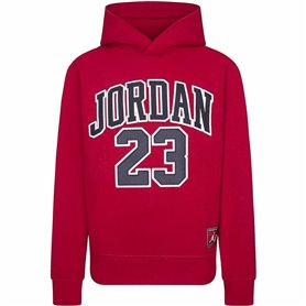 Sweat-shirt Enfant Jordan Hbr Flc Po Rouge