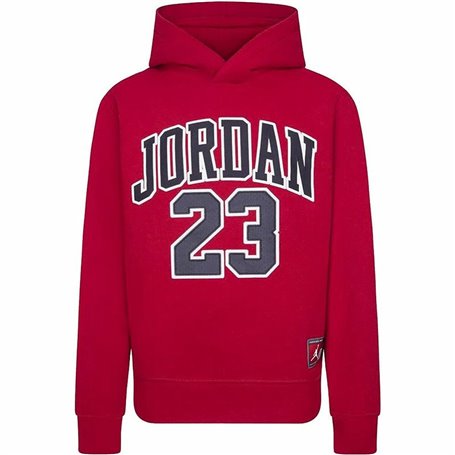 Sweat-shirt Enfant Jordan Hbr Flc Po Rouge