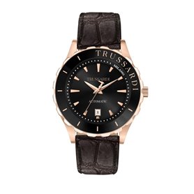 Montre Homme Trussardi T-LOGO Noir (Ø 43 mm)