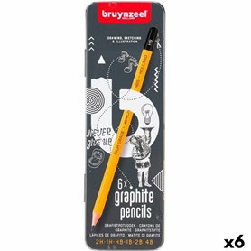 Ensemble de Crayons Talens Bruynzeel Burotek 6 Pièces (6 Unités)