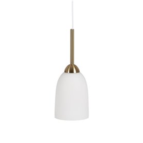 Suspension Blanc Doré 60 W