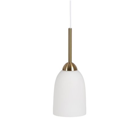 Suspension Blanc Doré 60 W