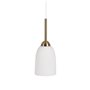 Suspension Blanc Doré 60 W