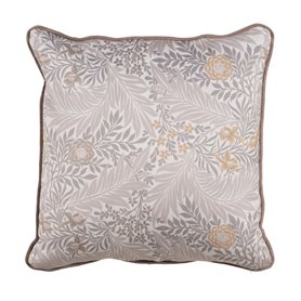 Coussin Flowers Beige Fleurs 50 x 10 x 50 cm