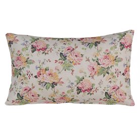 Coussin Flowers Fleurs 50 x 10 x 30 cm