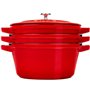 Plateau pour Four Zwilling La Cocotte Rouge Fonte Ø 24 cm (3 Unités)