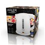 Bouilloire Adler AD 1272 Blanc Noisette Plastique 1600 W 1 L