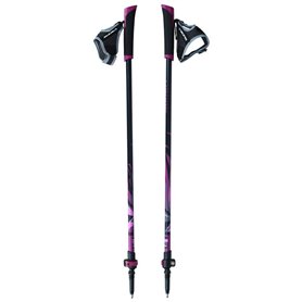 Bâton Trekking Viking 650/24/8557/0947/UNI Noir Pourpre (2 Unités)