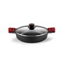 Casserole avec Couvercle en Verre BRA A410528 3 L