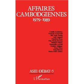 Affaires Cambodgiennes 1979 1989