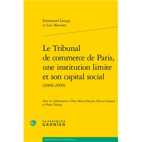 Le Tribunal de commerce de Paris