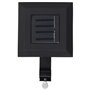 vidaXL Lampe solaire à LED carrée d'extérieur 6 pcs 12 cm Noir