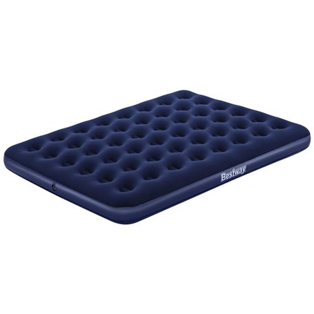 Bestway Matelas gonflabe floqué GRAND - 2.03m x 1.52m x 22cm