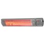 Eurom Chauffage de terrasse "Golden 2200 Comfort RCD" 2200 W argent