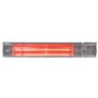 Eurom Chauffage de terrasse "Golden 2200 Comfort RCD" 2200 W argent