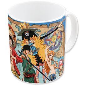 MUG PORCELAINE - ONE PIECE CARTE