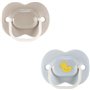 Sucettes - TOMMEE TIPPEE - ANYTIME - 6-18 mois - Lot de 2 sucettes symétriques sans BPA - Capsule de stérilisation réuti