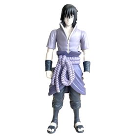 Grande Figurine articulée - BANDAI - Anime Heroes - Naruto Shippuden - Figurine Anime Heroes Mega 30 cm - Sasuke Uchiwa