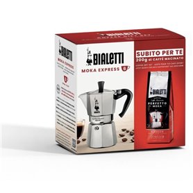 Cafetiere italienne + 1 Café Perfetto Moka Classico - BIALETTI - MOKA - 6 tasses - 0