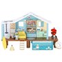 Cabane de Plage de Bluey - BLUEY - Set de jeu avec figurine exclusive et plus de 10 accessoires