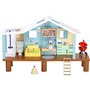 Cabane de Plage de Bluey - BLUEY - Set de jeu avec figurine exclusive et plus de 10 accessoires