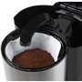 5 L - 12 tasses - Ecran LCD - Minuteur 24 h - Noir et acier inoxydable