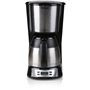 Cafetiere filtre - DOMO - DO709K - 1000 W - 1 L - 8 tasses - Ecran LCD - Minuteur 24 h - Acier inoxydable