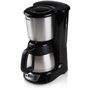 Cafetiere filtre - DOMO - DO709K - 1000 W - 1 L - 8 tasses - Ecran LCD - Minuteur 24 h - Acier inoxydable