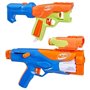 NERF Pack 3 blasters N Series Gear Up, pistolet a fléchettes, 18 fléchettes Nerf N1 compatibles uniquement avec les blas