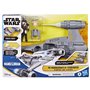 Vaisseau The Mandalorian's N-1 Starfighter, figurines Grogu et Mandalorien de 10 cm, jouet pour enfant des 4 ans, Star W