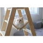 Arbre a chat 134 cm - LADDER - KERBL - Bois massif - 3 options de repos