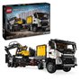 LEGO Technic 42175 Camion Volvo FMX et Pelleteuse Électrique EC230 - Set de Véhicule