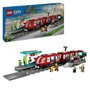 LEGO City 60423 Le tramway et la station du centre-ville