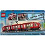 LEGO City 60423 Le tramway et la station du centre-ville, véhicule pour enfants des 7 ans