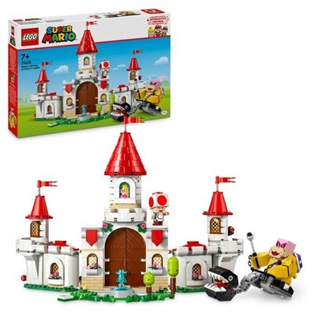 LEGO Super Mario 71435 Combat Contre Roy au Château de Peach - Set Personnages Nintendo